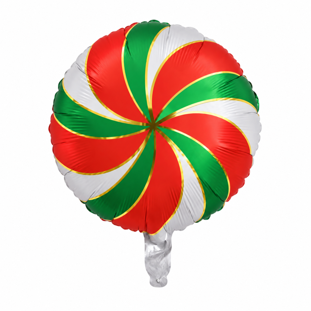 Foil Balloon Christmas Wreath