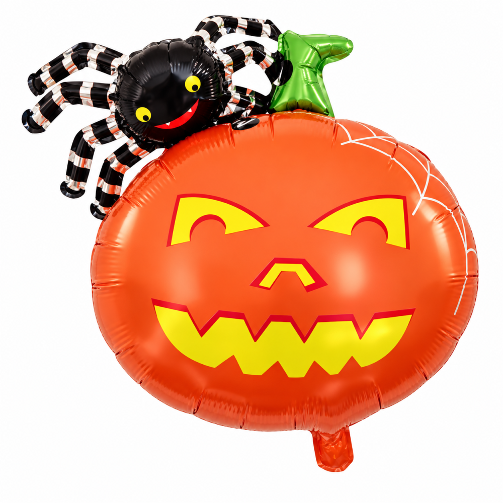 Halloween Foil Balloon Pumpkin Spider 70cm*48cm