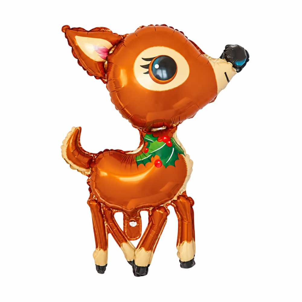 Foil Balloon Christmas Deer