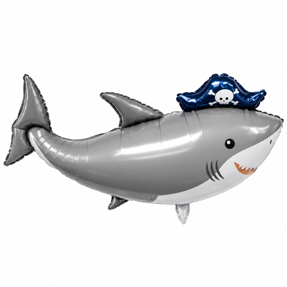 Foil Balloon Shark