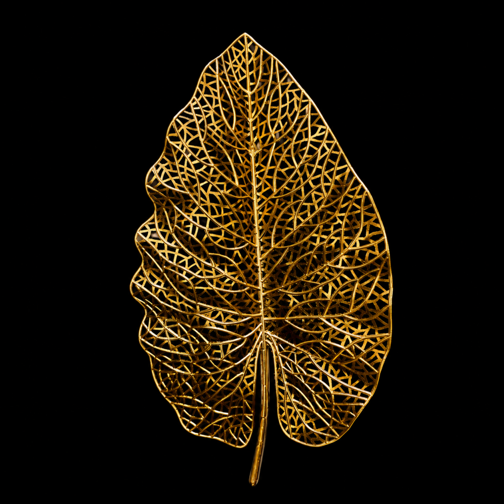 Artificial Reticuklated Leaf Gold