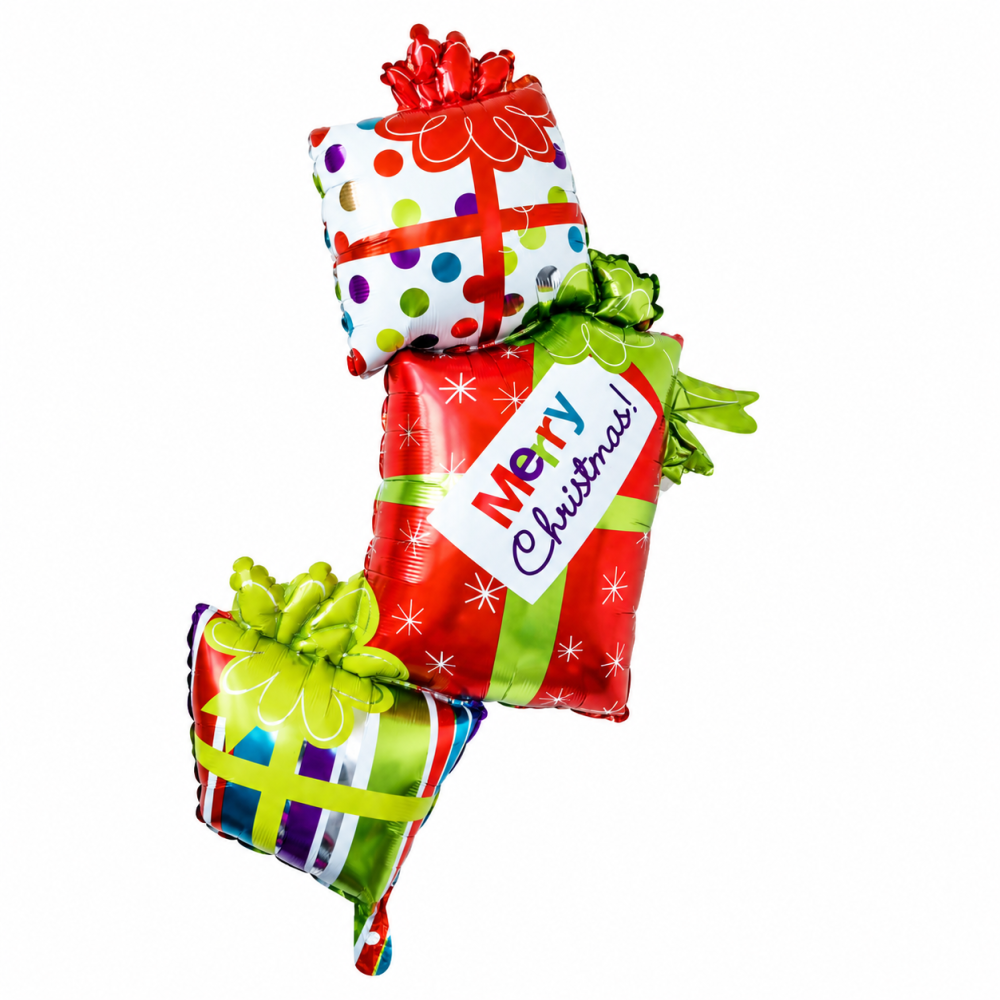 Foil Balloon Christmas Gifts