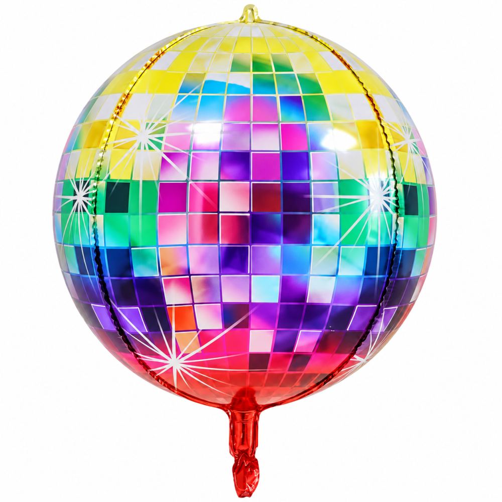 22 Inch Foil Balloon Colorful Disco
