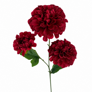 Artificial Dahlia Red