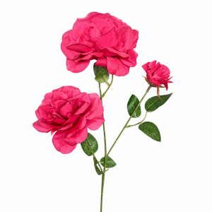 Artificial China Rose Hot Pink (Dark)