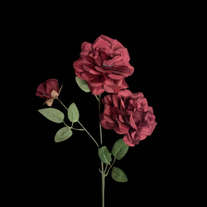 Artificial China Rose Red