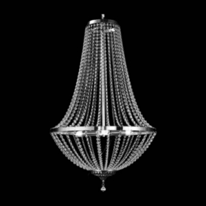 Emprie Style  Crystal Chandelier Sliver  (90CM)