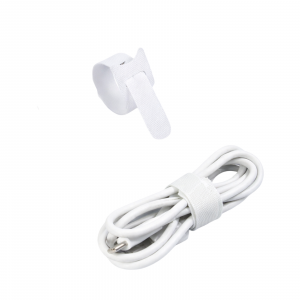 Velcro Cable Tie White 25cm (100 PCS)