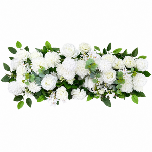 Artifical Flower Row White (80CM)