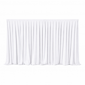Backdrop Curtains White (3*6 M)